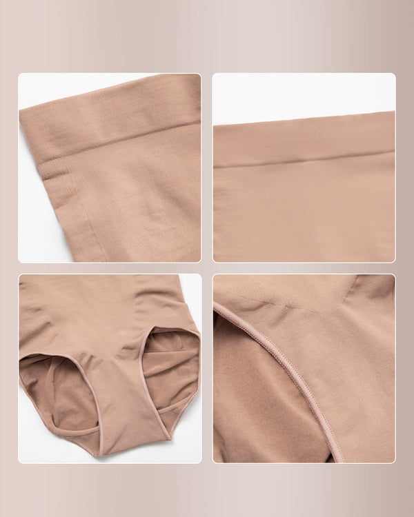 Curvvvy® Seamless High-Waisted Tummy Control Shaping Briefs