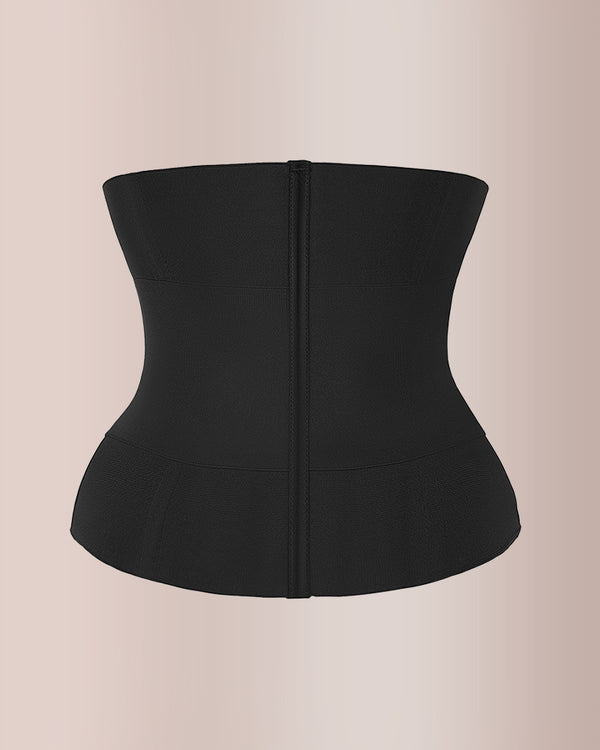 Curvvvy® Sculpt & Support Double Compression Waist Trainer with Velcro Strap