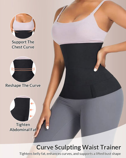 Curvvvy® Seamless Snatch Waist Adjustable Wrap Band