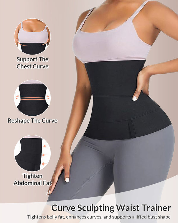 Curvvvy® Seamless Snatch Waist Adjustable Wrap Band