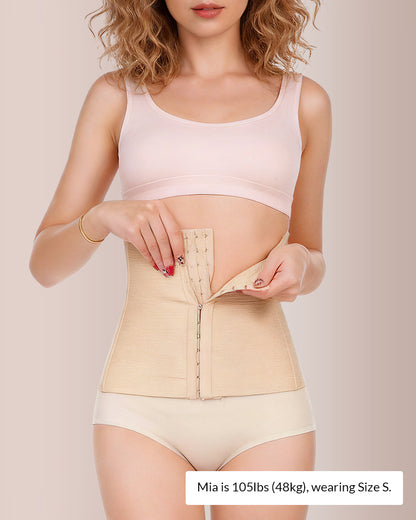 Curvvvy® Sculpt & Support Adjustable Waist Trainer Cincher