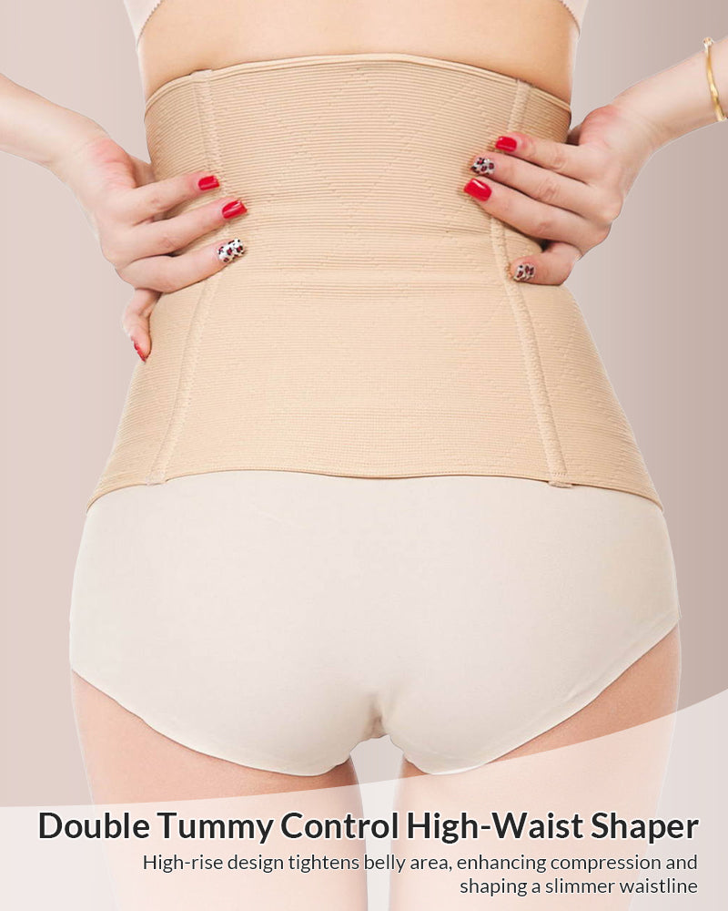 Curvvvy® Sculpt & Support Adjustable Waist Trainer Cincher