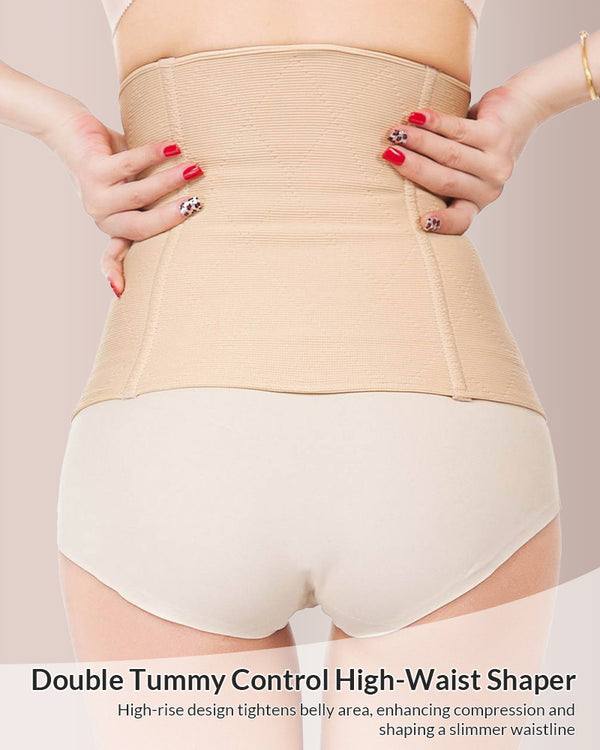 Curvvvy® Sculpt & Support Adjustable Waist Trainer Cincher