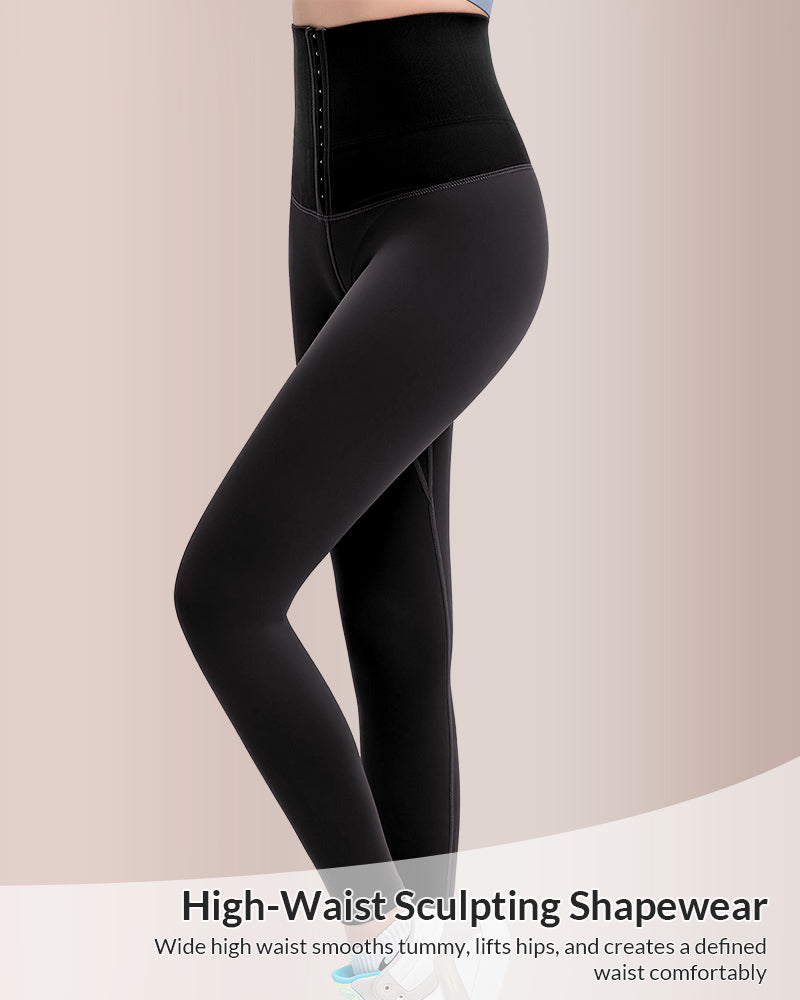 Curvvvy® Sculpt & Lift High-Waisted Corset Leggings