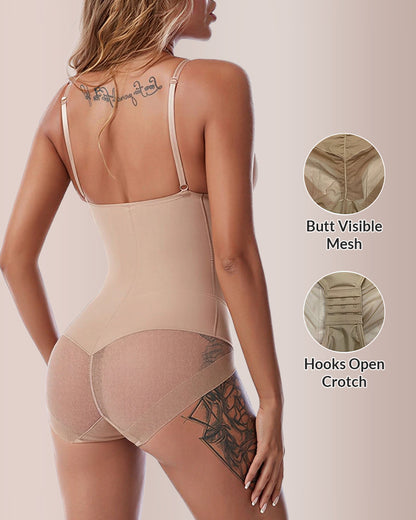 Curvvvy® Built-In Bra Sculpt & Lift Seamless Shapewear Bodysuit