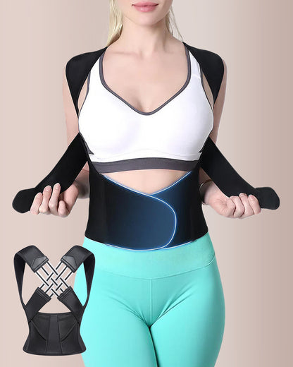Curvvvy™ Invisible Posture Corrector & Back Support Brace
