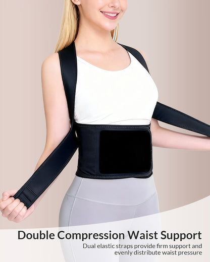 Curvvvy™ Invisible Posture Corrector & Back Support Brace