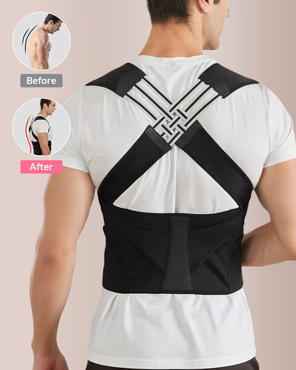 Curvvvy™ Invisible Posture Corrector & Back Support Brace