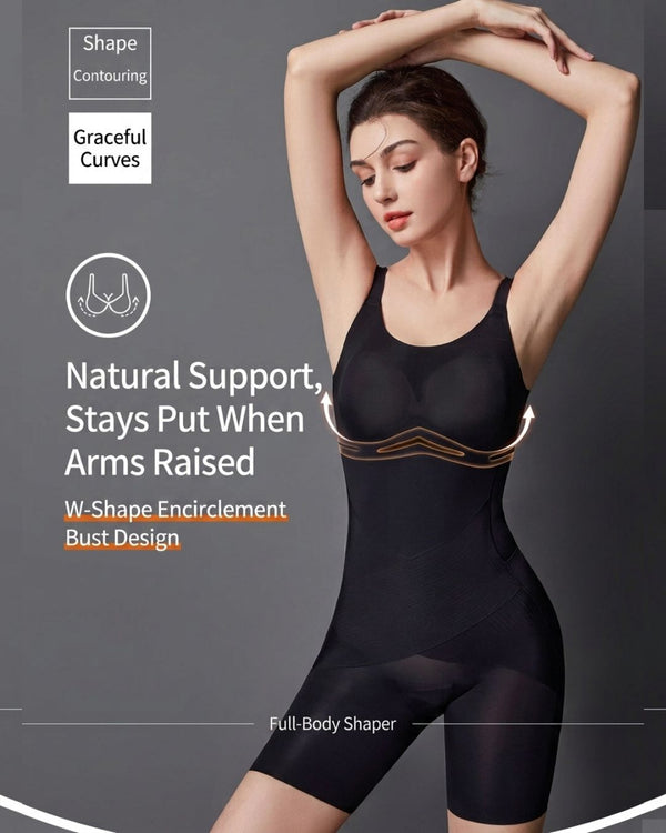Curvvvy™ Ultradünner Atmungsaktiver Shapewear-Body