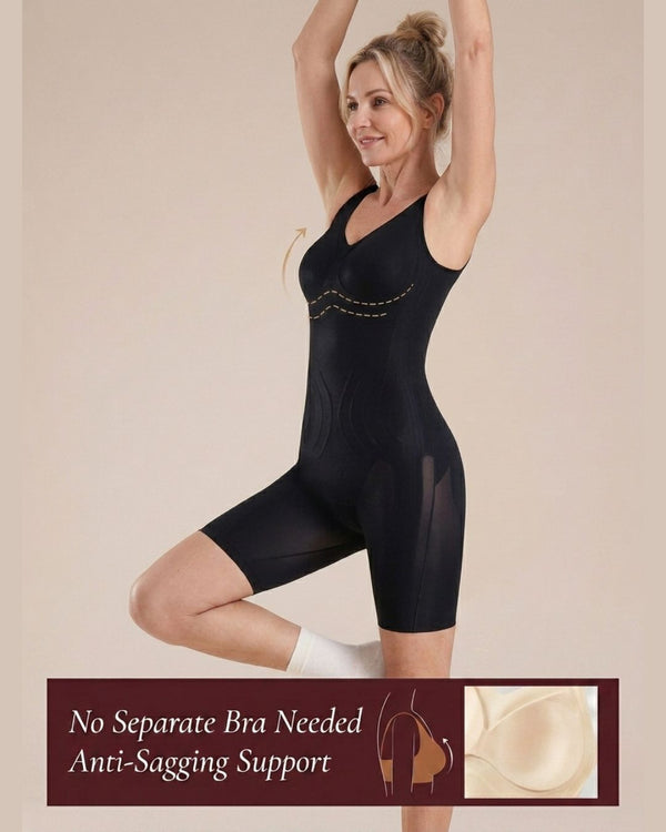 Curvvvy™ Nahtloser Shapewear-Body mit integriertem BH
