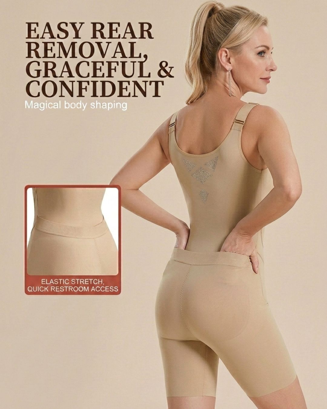 Curvvvy™ Tummy Control Built-In Bra Shapewear Bodysuit