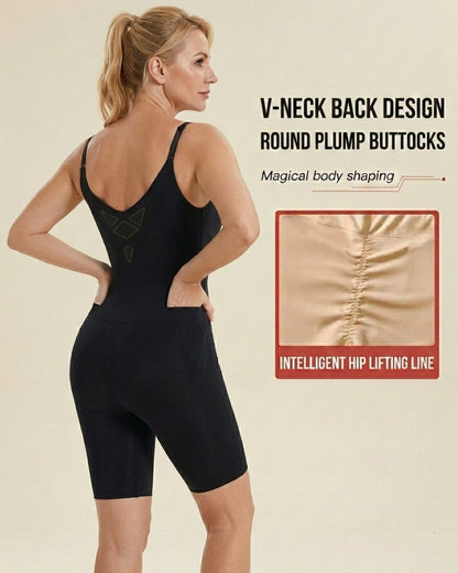 Curvvvy™ Tummy Control Built-In Bra Shapewear Bodysuit