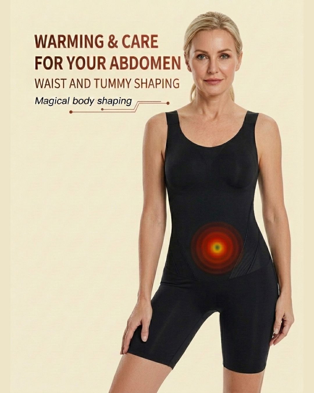 Curvvvy™ Tummy Control Built-In Bra Shapewear Bodysuit