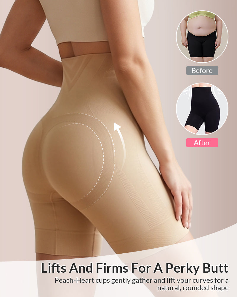 Curvvvy™ Shorts Modellanti Senza Cuciture a Vita Alta
