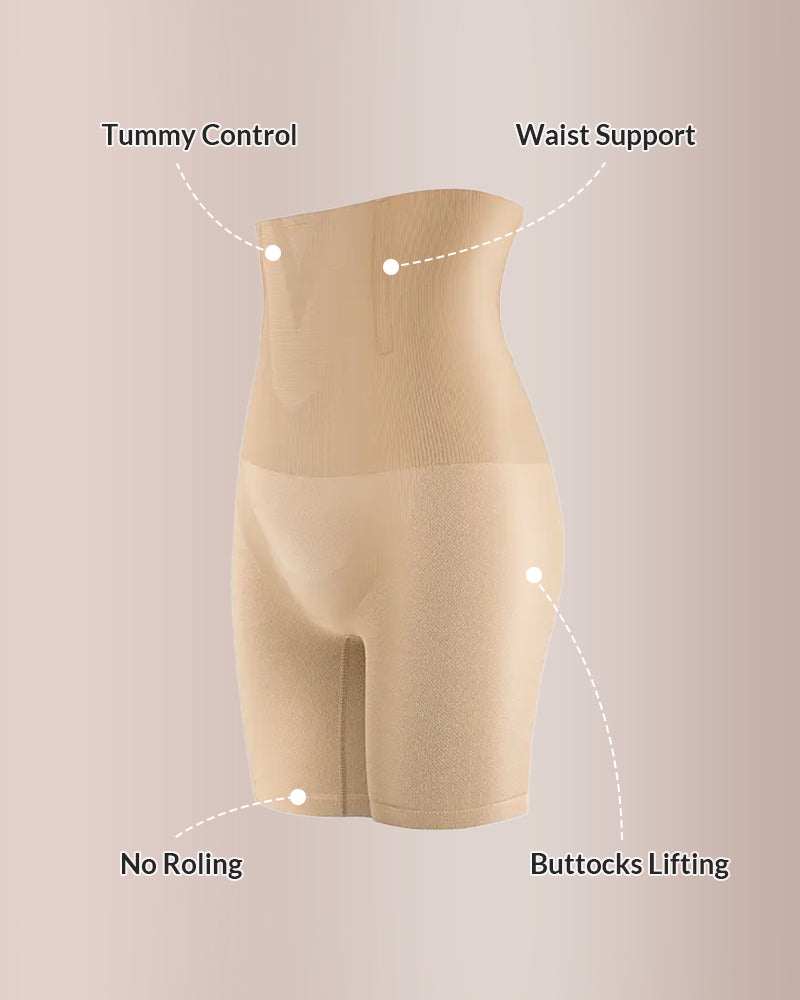 Curvvvy™ Shorts Modellanti Senza Cuciture a Vita Alta