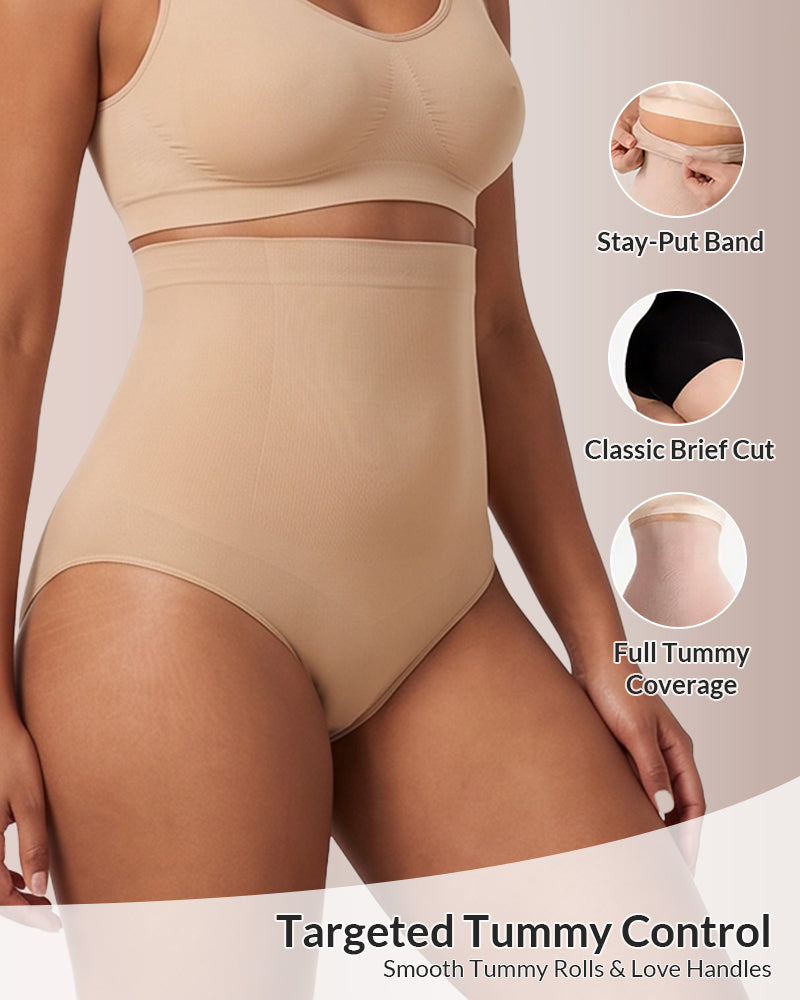 Curvvvy™ Shorts Modellanti Senza Cuciture a Vita Alta con Effetto Push-Up Glutei