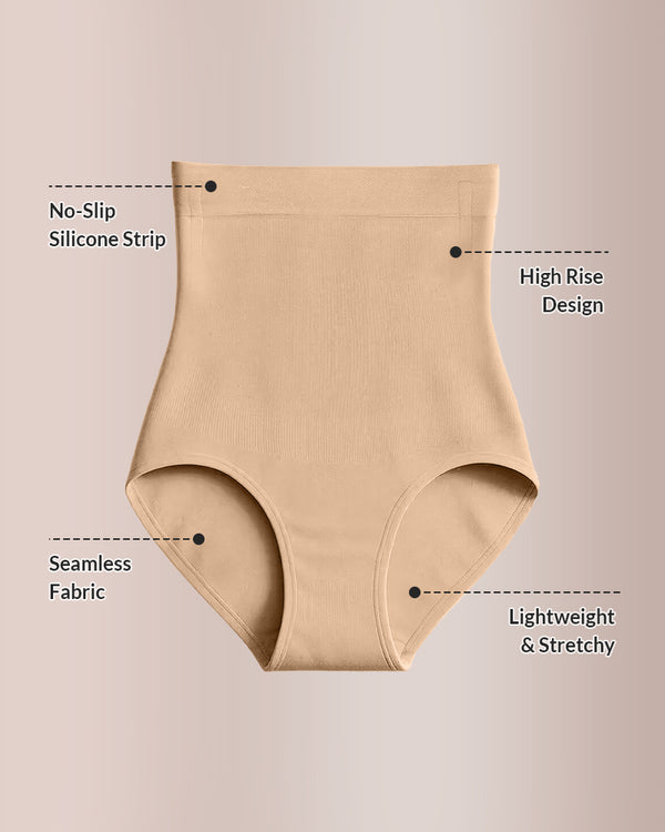 Curvvvy™ Shorts Modellanti Senza Cuciture a Vita Alta con Effetto Push-Up Glutei