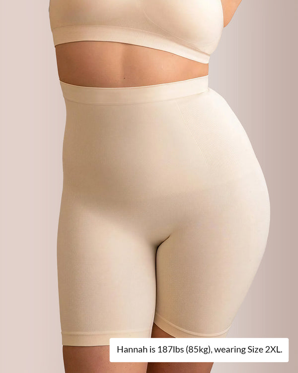 Curvvvy™ Shorts Modellanti Senza Cuciture a Vita Alta
