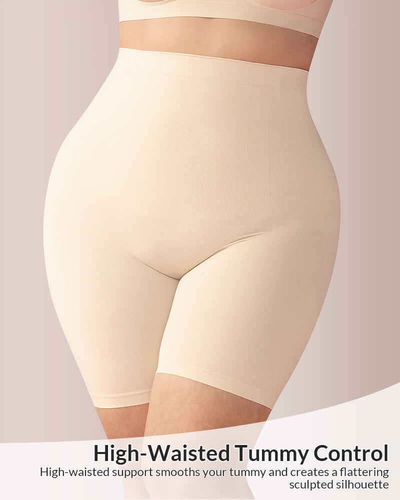Curvvvy™ Shorts Modellanti Senza Cuciture a Vita Alta