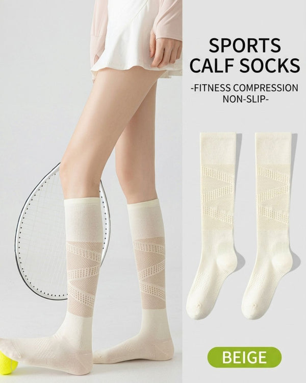Curvvvy™ Breathable Elastic Sports Calf Compression Socks