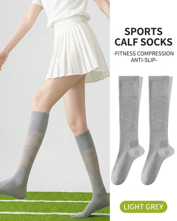 Curvvvy™ Breathable Elastic Sports Calf Compression Socks