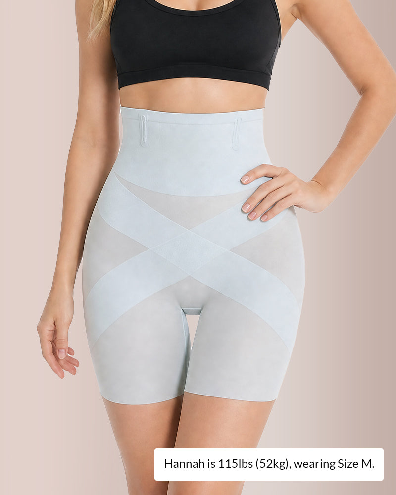 Curvvvy™ Nahtlose High-Waist-Formshorts