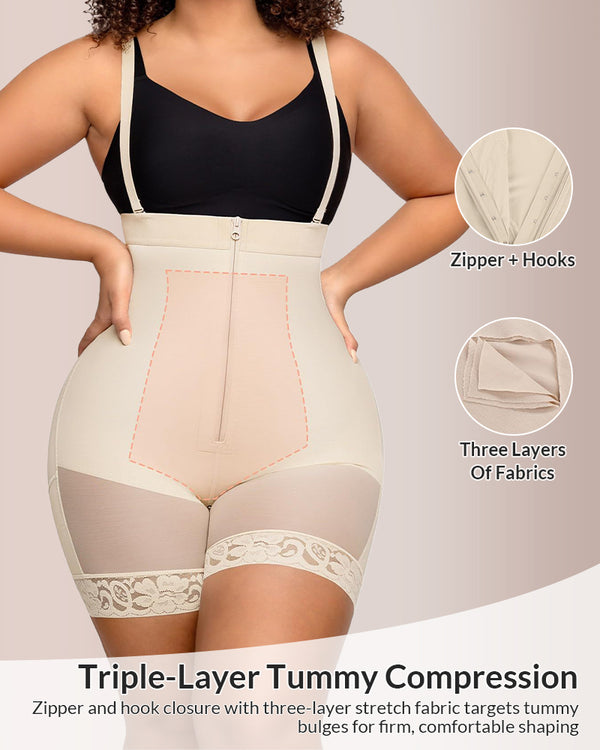 Curvvvy™ Nahtlose High-Waist-Formshorts