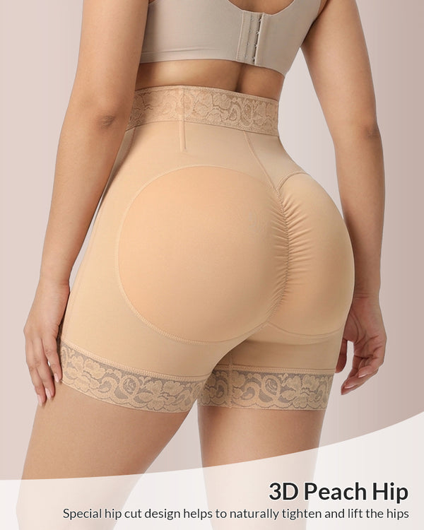 Curvvvy™ Sculpt & Lift High-Waisted Zipper Shapewear Shorts