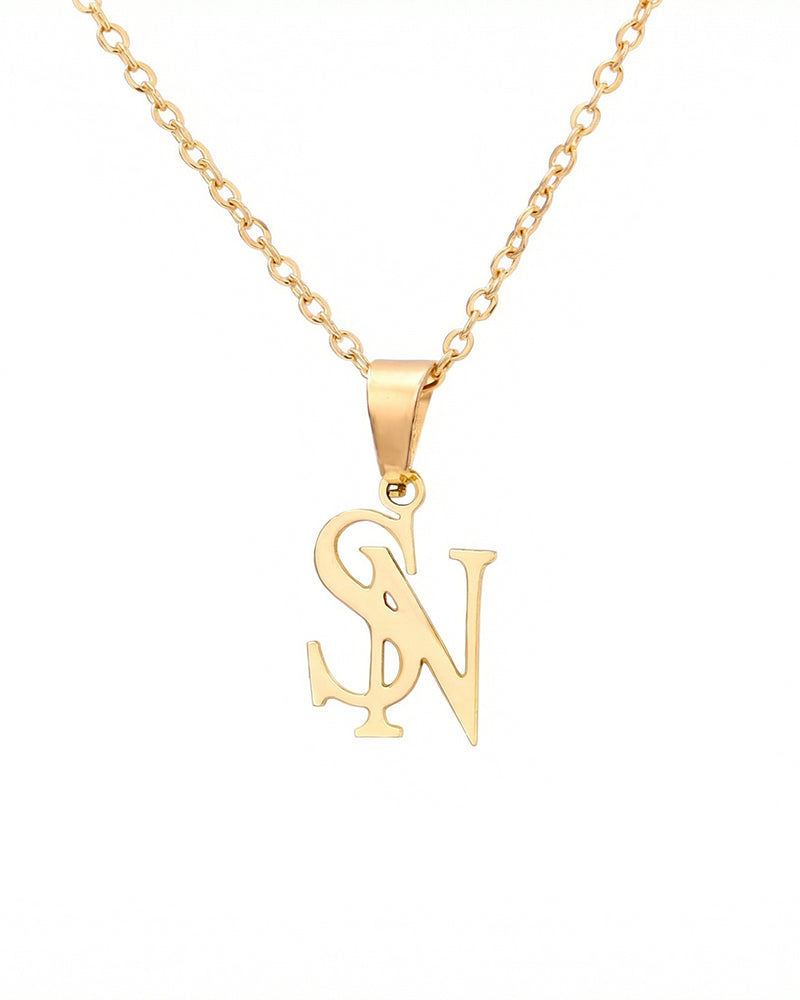 Curvvvy® Personalized Initial Necklace