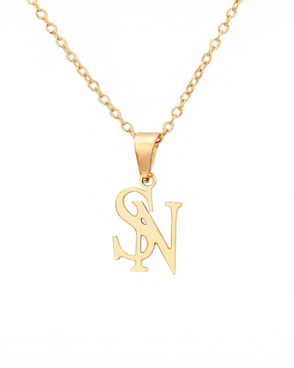 Curvvvy® Personalized Initial Necklace