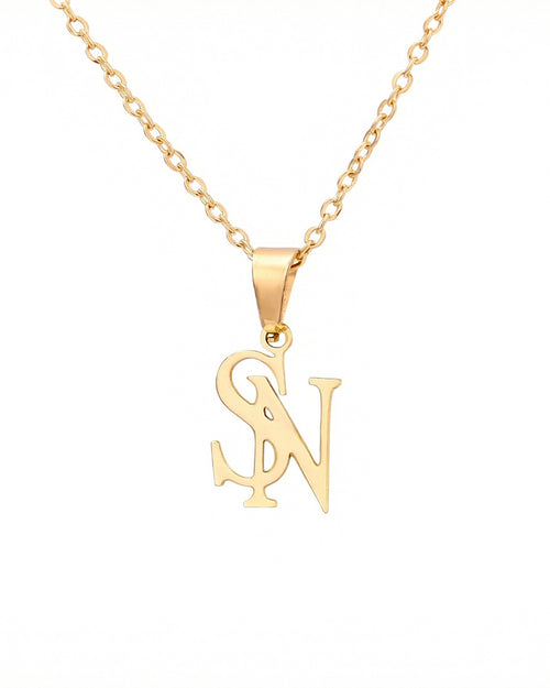 Curvvvy® Personalized Initial Necklace
