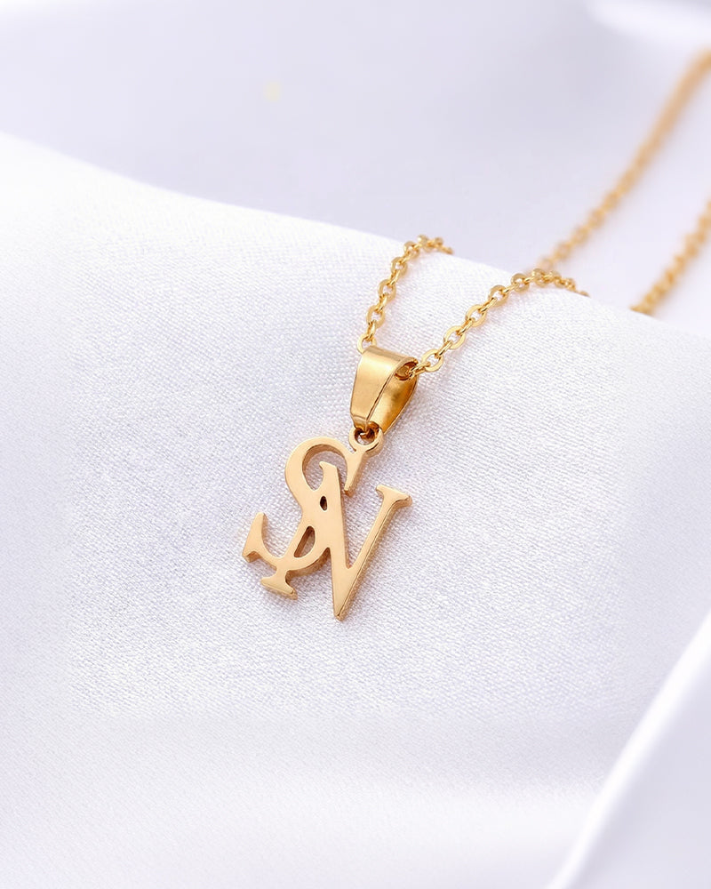 Curvvvy® Personalized Initial Necklace