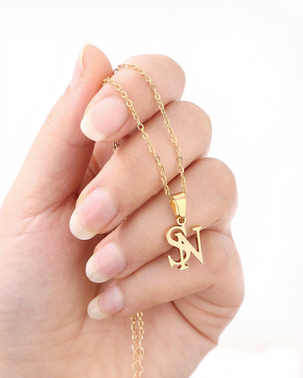 Curvvvy® Personalized Initial Necklace