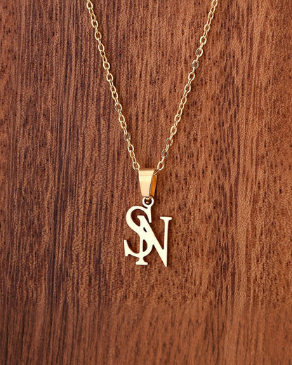 Curvvvy® Personalized Initial Necklace