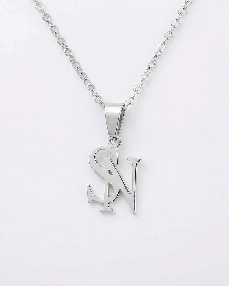 Curvvvy® Personalized Initial Necklace