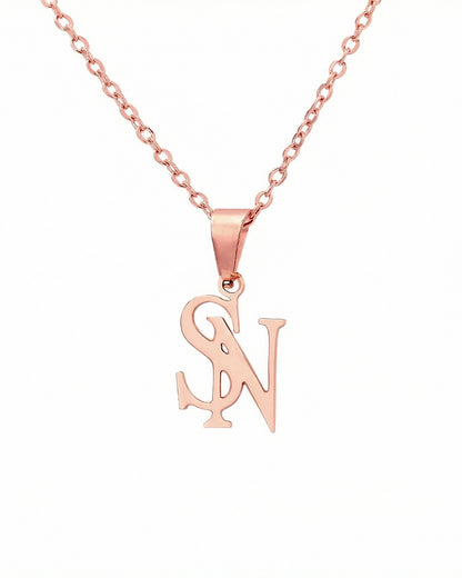 Curvvvy® Personalized Initial Necklace