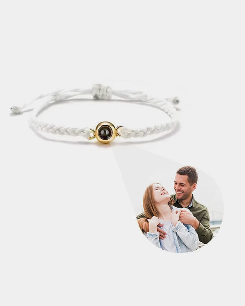 Curvvvy® Custom Photo Bracelet That Allows Uploading Of Personal Photos