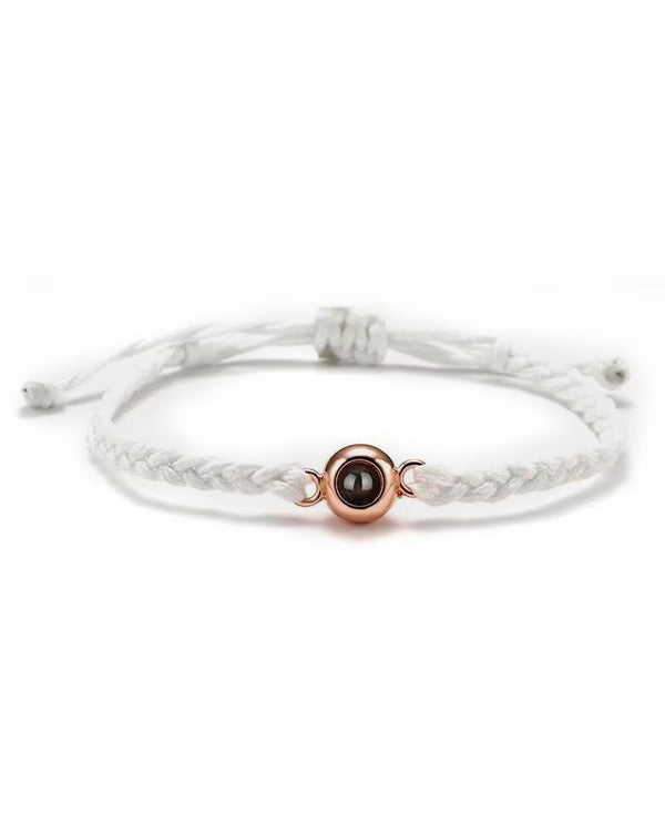 Curvvvy® Custom Photo Bracelet That Allows Uploading Of Personal Photos