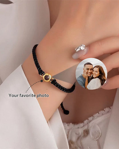 Curvvvy® Custom Photo Bracelet That Allows Uploading Of Personal Photos