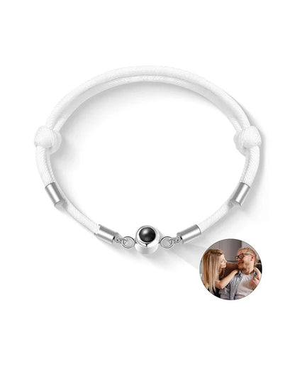 Curvvvy® Custom Photo Bracelet That Allows Uploading Of Personal Photos