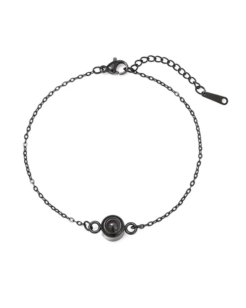 Curvvvy® Custom Photo Bracelet That Allows Uploading Of Personal Photos