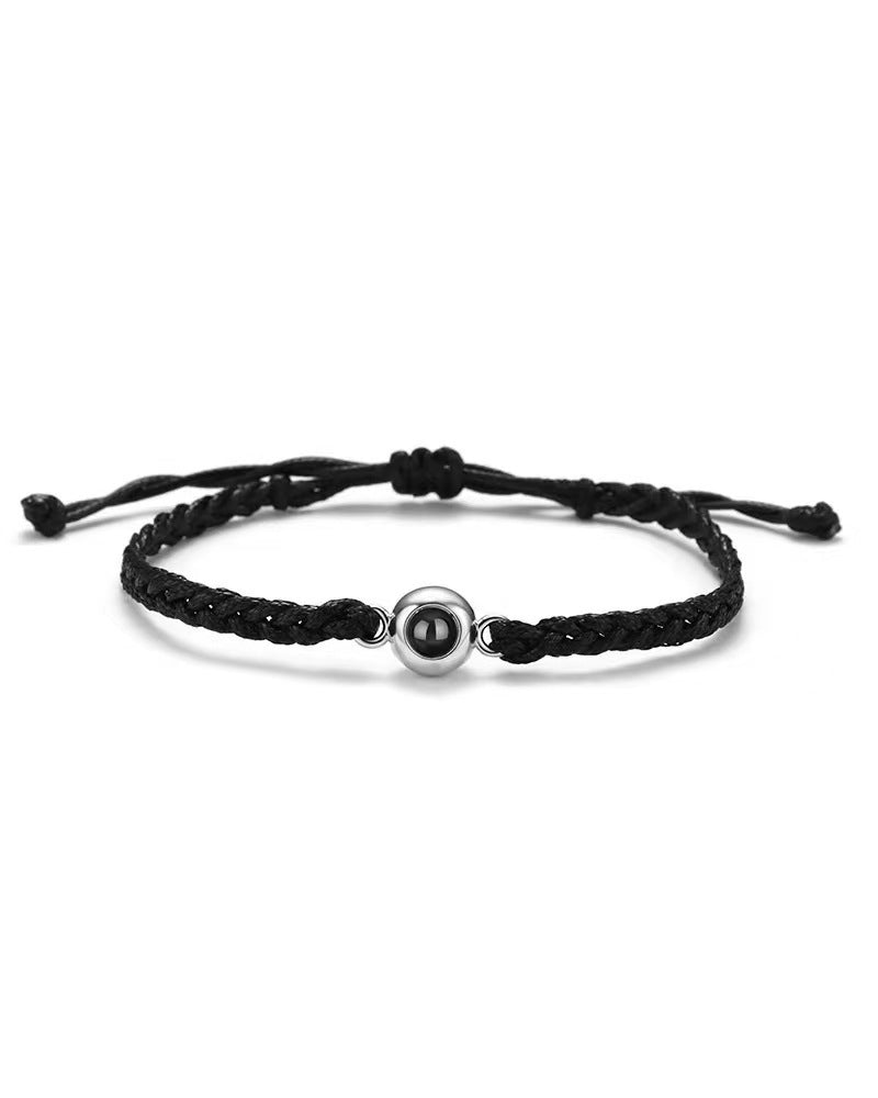 Curvvvy® Custom Photo Bracelet That Allows Uploading Of Personal Photos