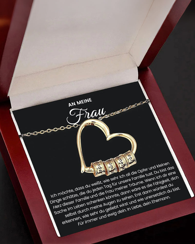 Curvvvy® Heart of the Family Necklace