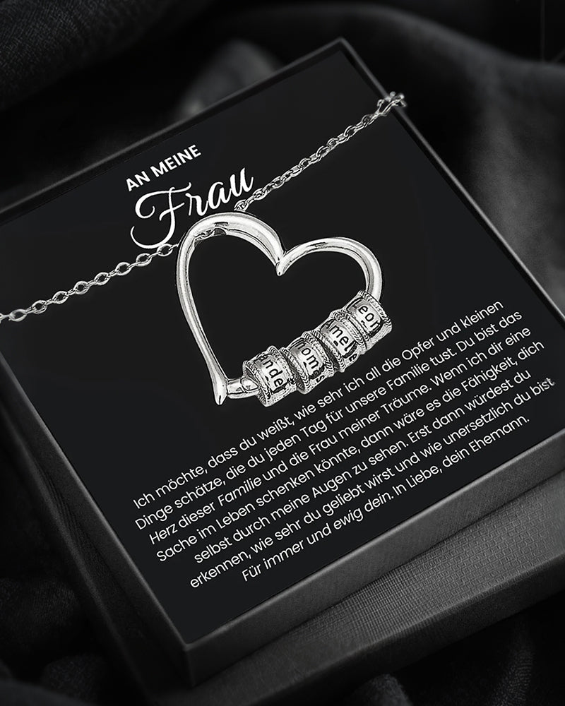 Curvvvy® Heart of the Family Necklace