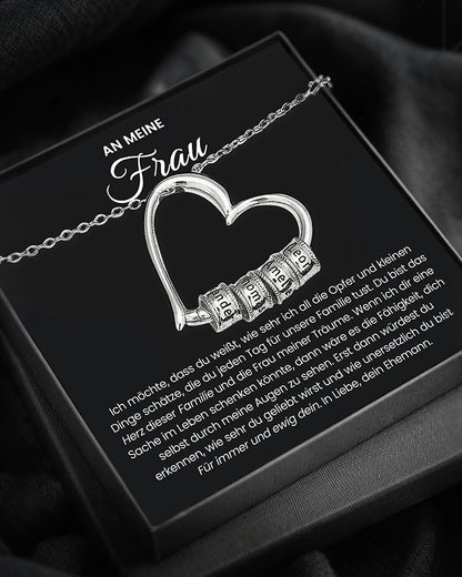 Curvvvy® Heart of the Family Necklace