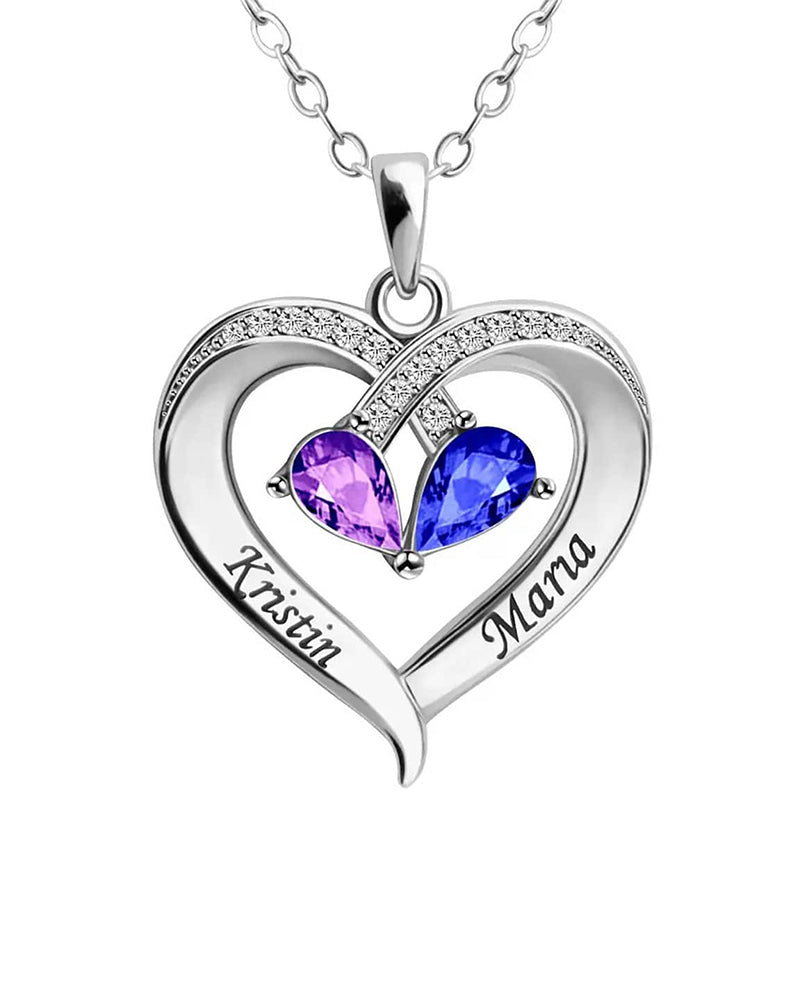 Curvvvy® Birthstone Necklace For My Wife