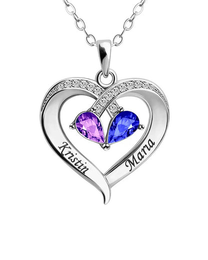 Curvvvy® Birthstone Necklace For My Wife