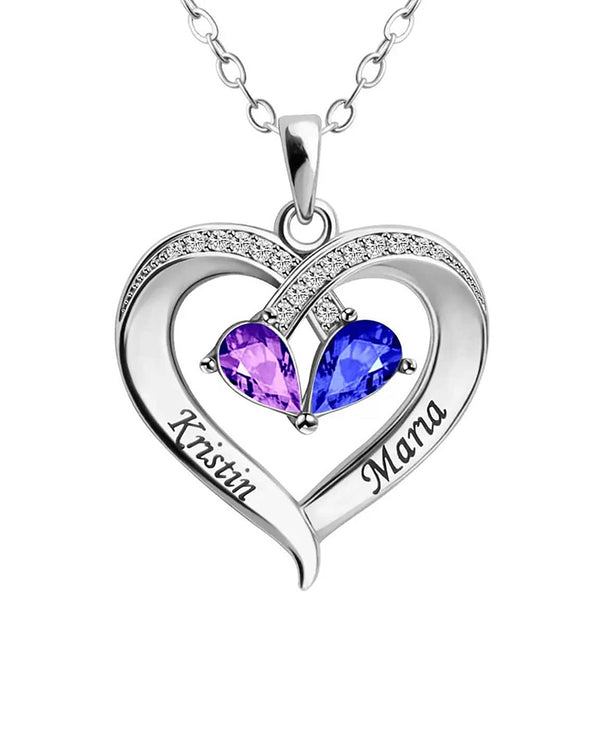 Curvvvy® Birthstone Necklace For My Wife