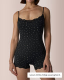 Black Floral Print
