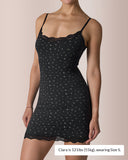 Black Floral Print